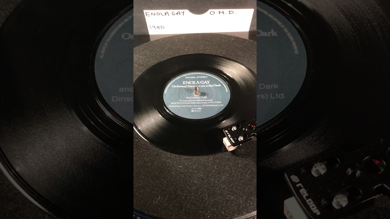 O.M.D .- Enola Gay ( Vinyl 45 ) From 1980.