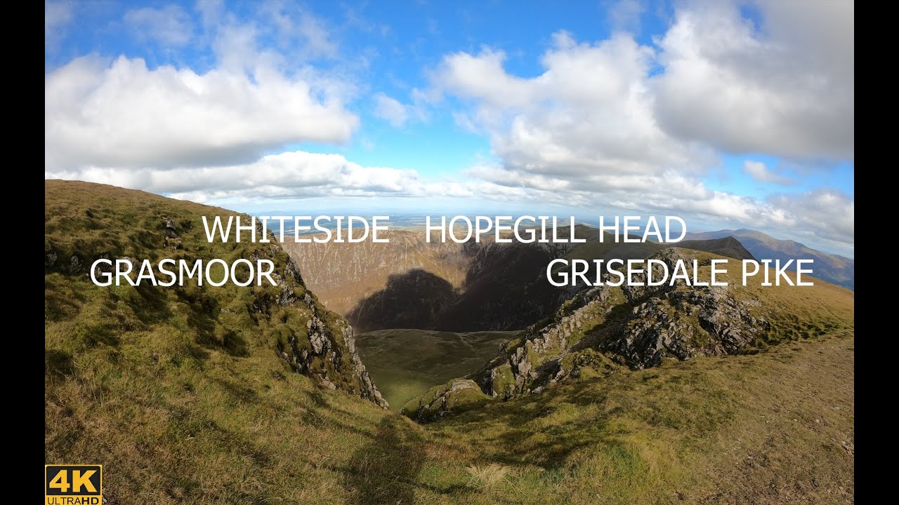 NORTH WESTERN FELLS - WHITESIDE, HOPEGILL HEAD, GRISEDALE PIKE & GRASMOOR - with @DAoutdoors