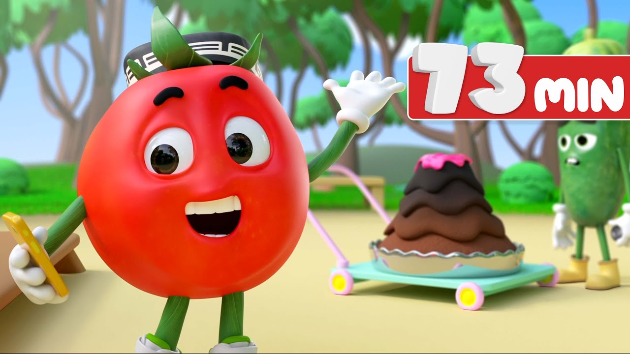 🍅 Pomidor Do'ppi | Yangi qism | Tort | To'plam | Bolalar uchun multfilm