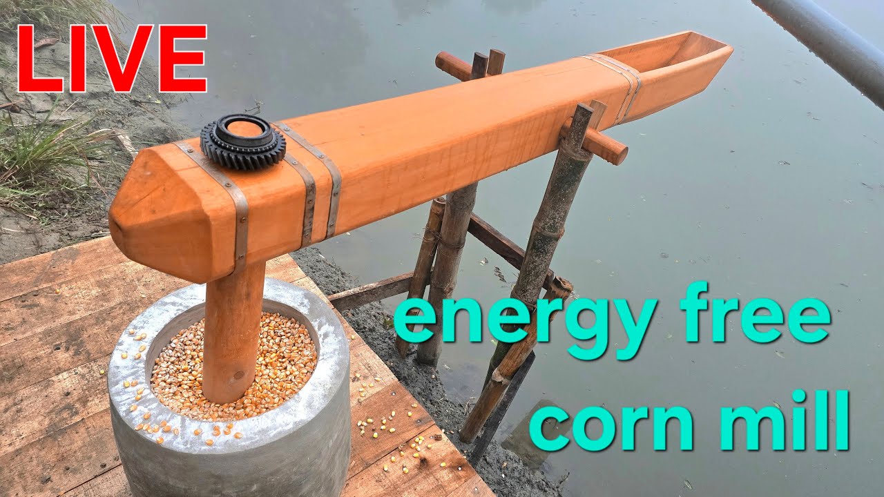 water powered corn grinder mill EP- 115