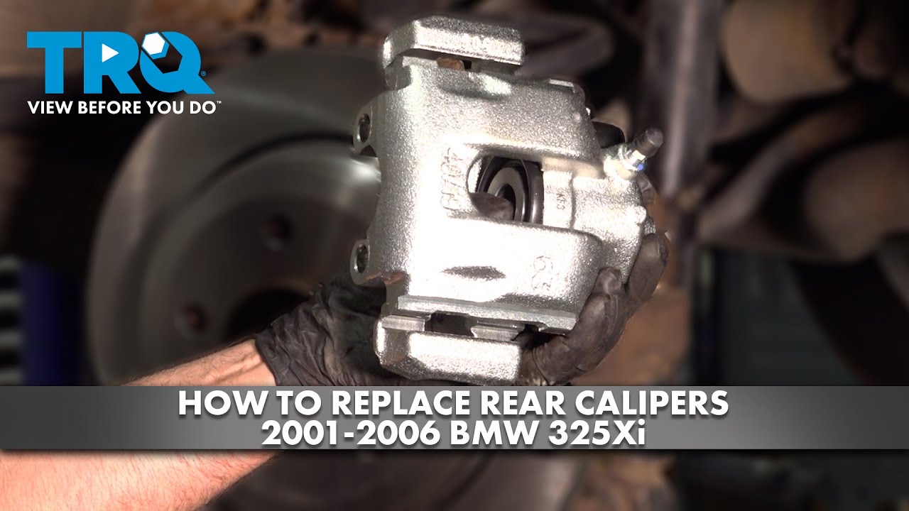 How to Replace Rear Calipers 2001-2006 BMW 325Xi