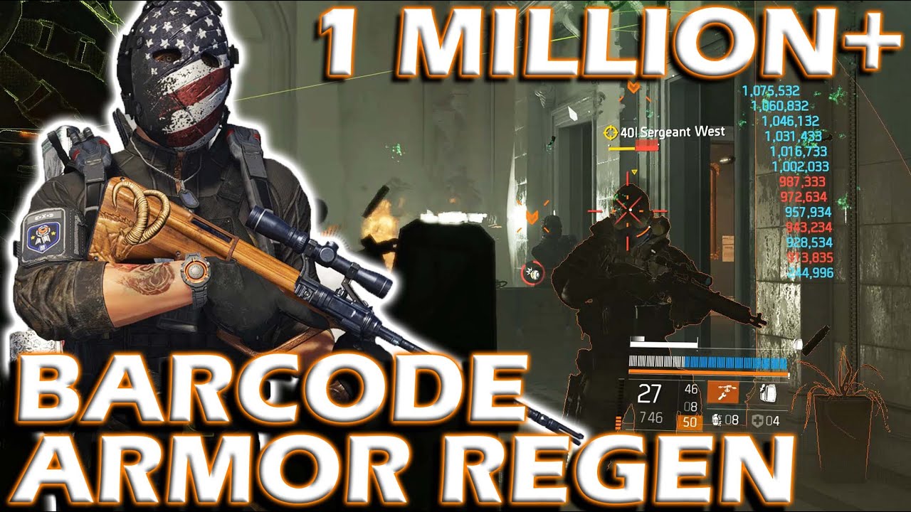 6 Armor Core REGEN BEAST | Bighorn Solo PVE Build | Deadeye Overdrive #division 2