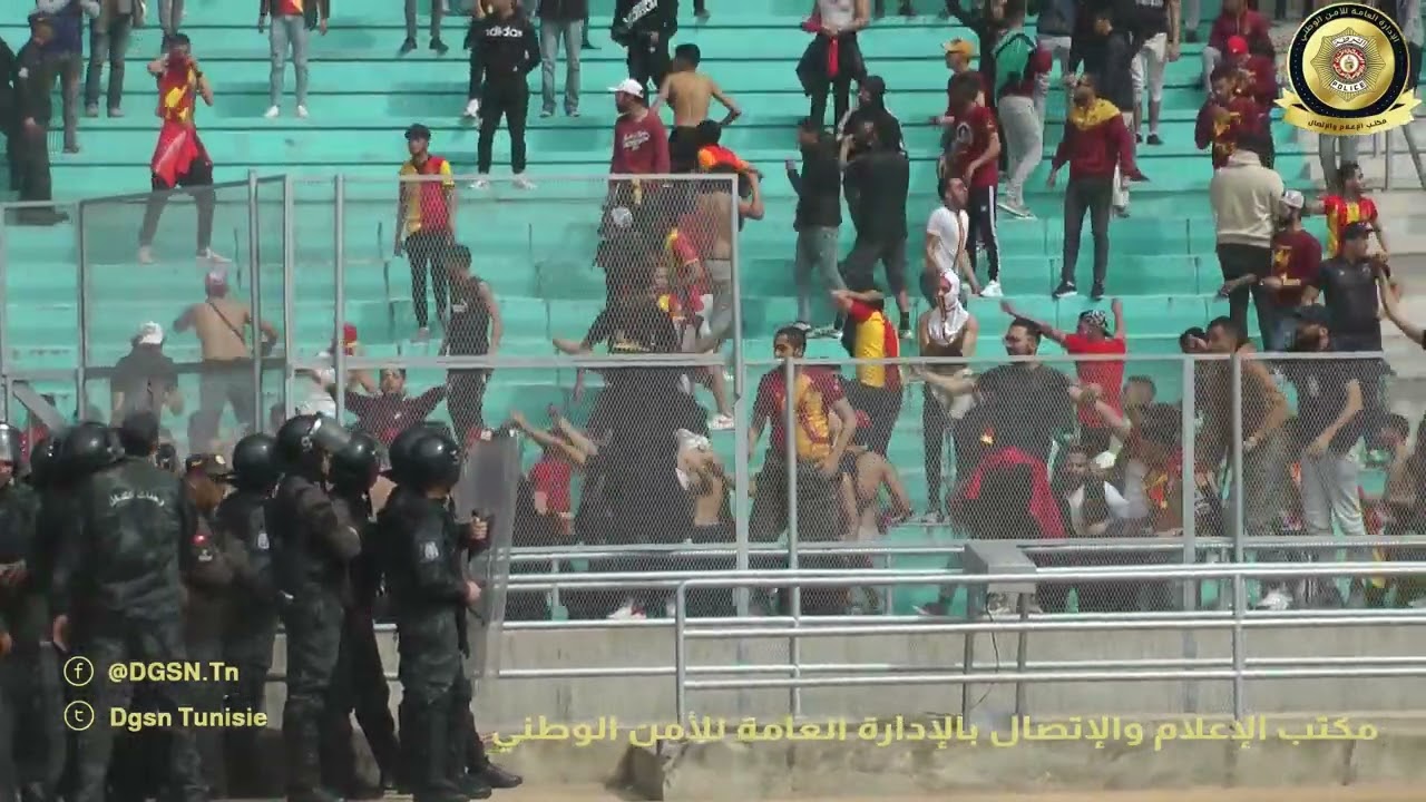 تأمين مباراة كرة القدم  بين الترجي_الرياضي_التونسي و النادي_الرياضي_الصفاقسي يوم  29 أفريل 2022
