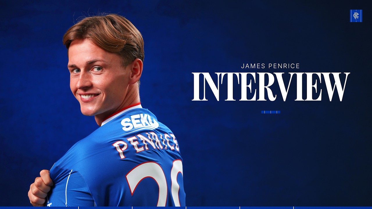 James Penrice's First RangersTV Interview 🎙️💙