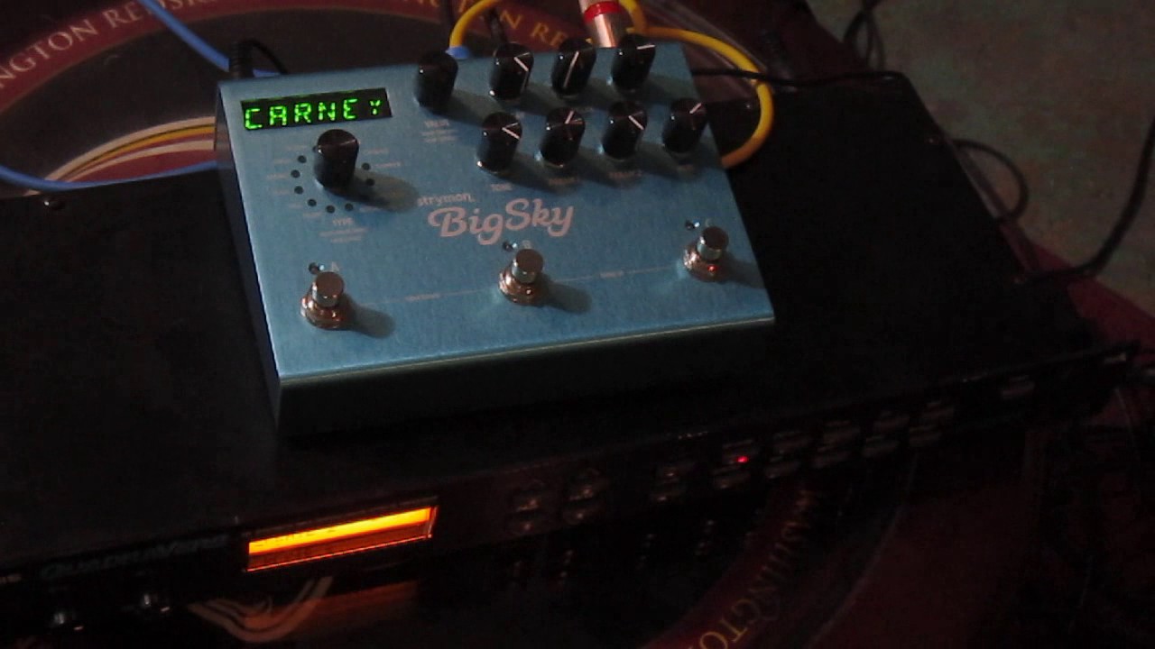 Alesis Quadraverb VS Strymon BigSky (Plate2 matching attempt)