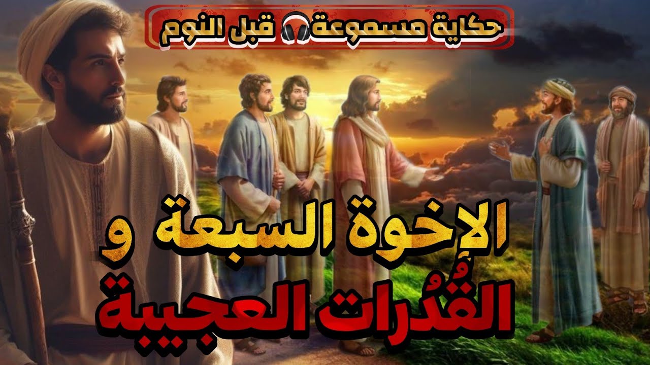 قصة الإخوة السبعة و القُدُرات العجيبة،حكاية خيالية مسموعة قبل النوم رائعة جدا،أريحوا أعينكم و أنصتوا