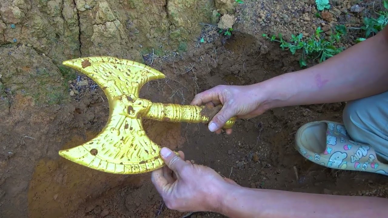 Hidden Gem Revealed: Rare Amethyst Crystal Found During Digging in Private Mine!