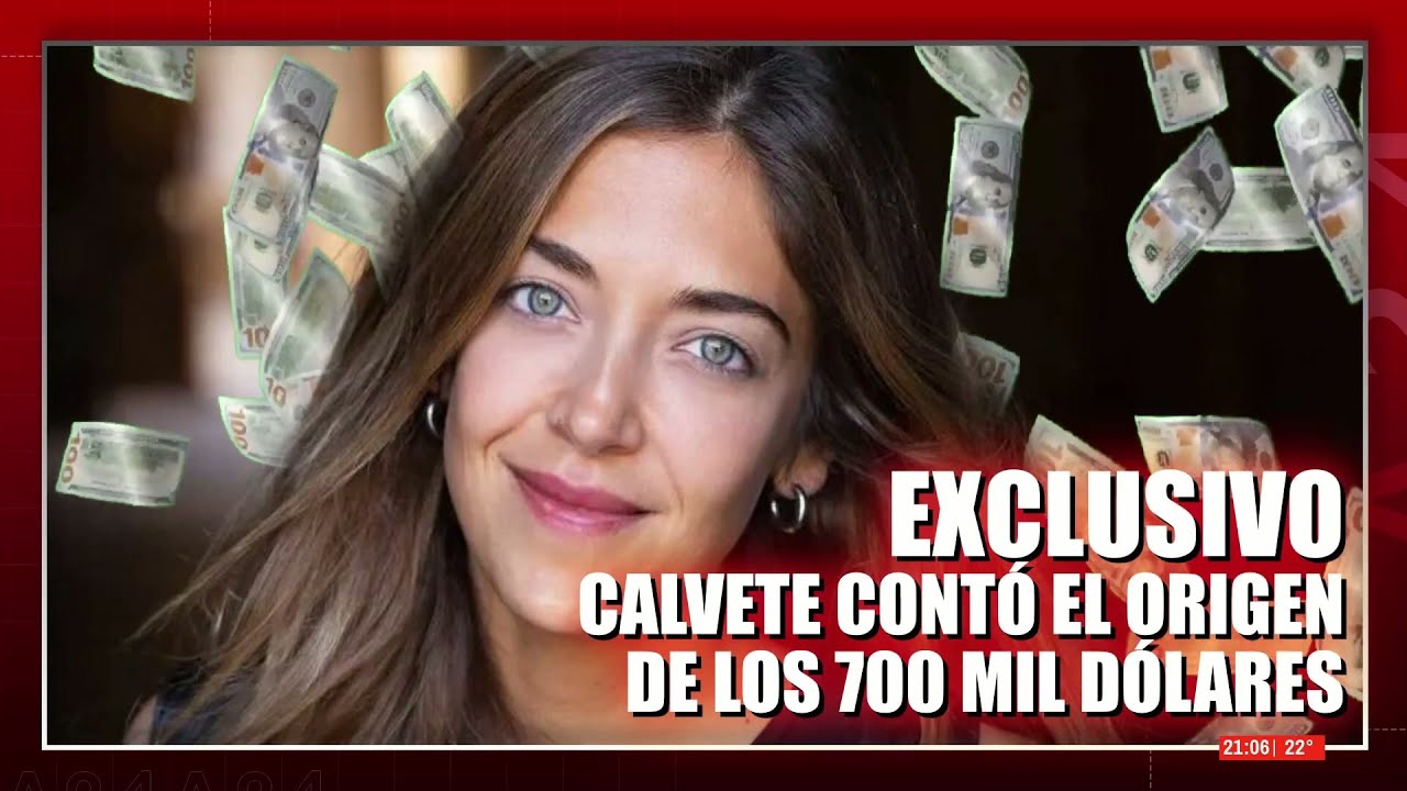 📢 CORRUPCIÓN EN ANDIS: ORNELLA CALVETE DIJO QUE LOS USD 700 MIL SON DE SU PADRE