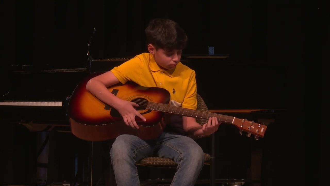2026 Winter Recital Damian Silverio, guitar
