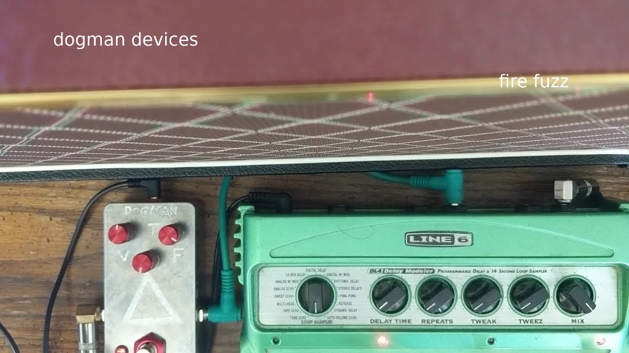 Dogman Devices  - Fire Fuzz Demo (guitar and bass)