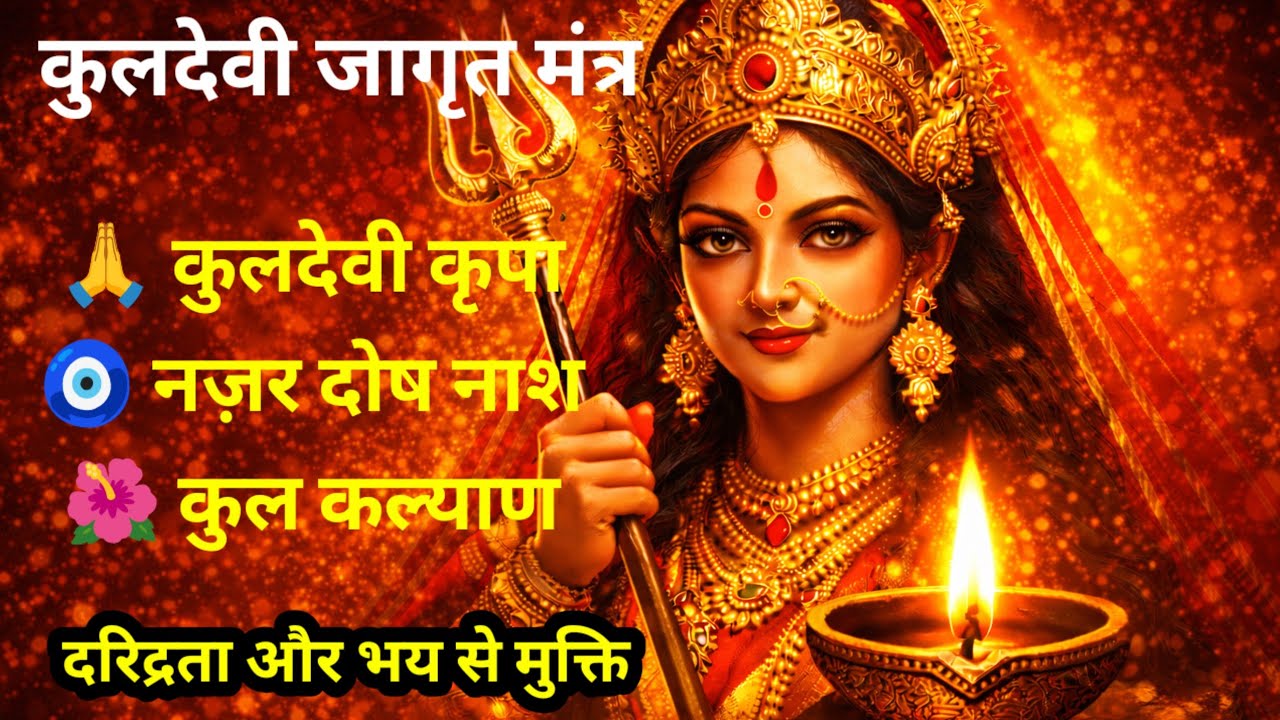 🔱 कुलदेवी चमत्कारी मंत्र | 5 मिनट में रक्षा, धन-लाभ व हर संकट से मुक्ति#Kuldevi mantra 