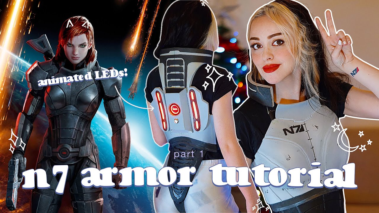 Becoming Commander Shepard Cosplay Tutorial | part 1