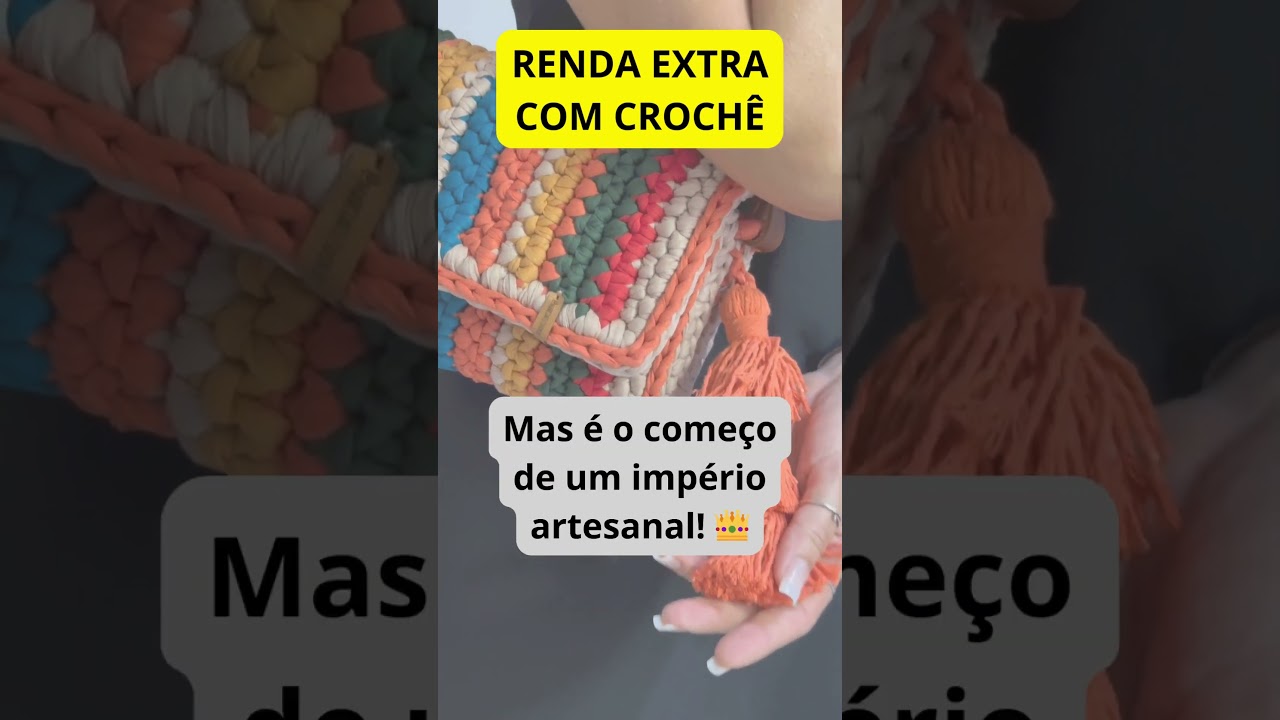 Nunca fez croch&ecirc;? Comece com essa dica simples