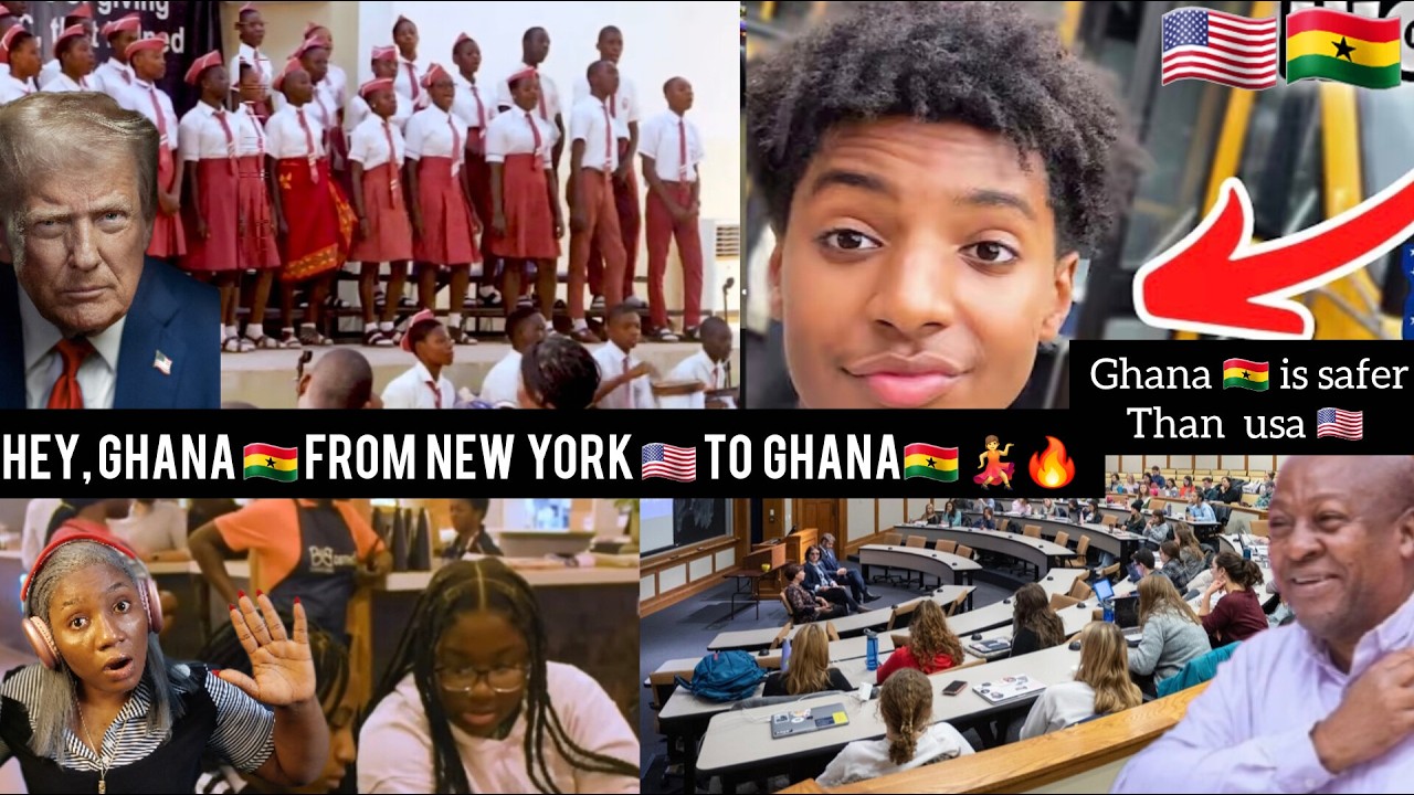OMG 😲TRUMP IN SHOCK AS GHANA🇬🇭MAKES HISTORY💃IN NEWYORK USA🇺🇸
