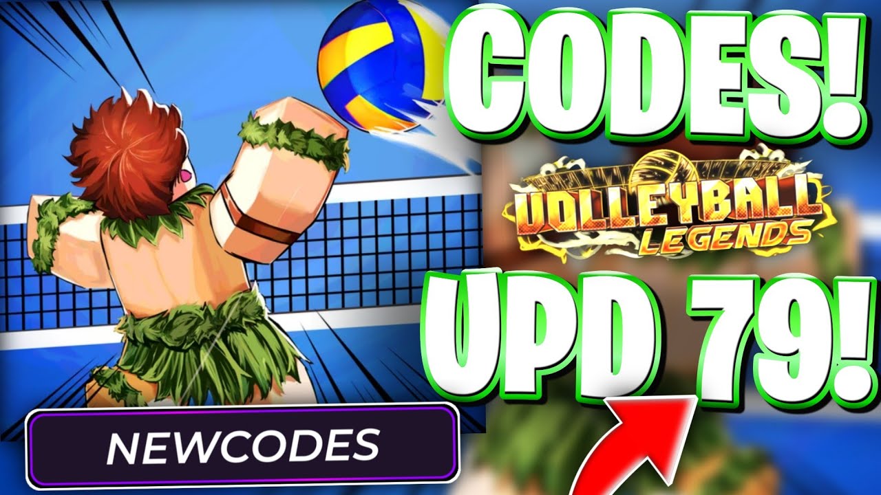 ✨ОБН. 79! ВСЕ НОВЫЕ КОДЫ ДЛЯ VOLLEYBALL LEGENDS В ROBLOX | ФЕСТИВАЛЬНЫЙ СЕЗОН 17, КОДЫ ОБНОВЛЕНИЯ...