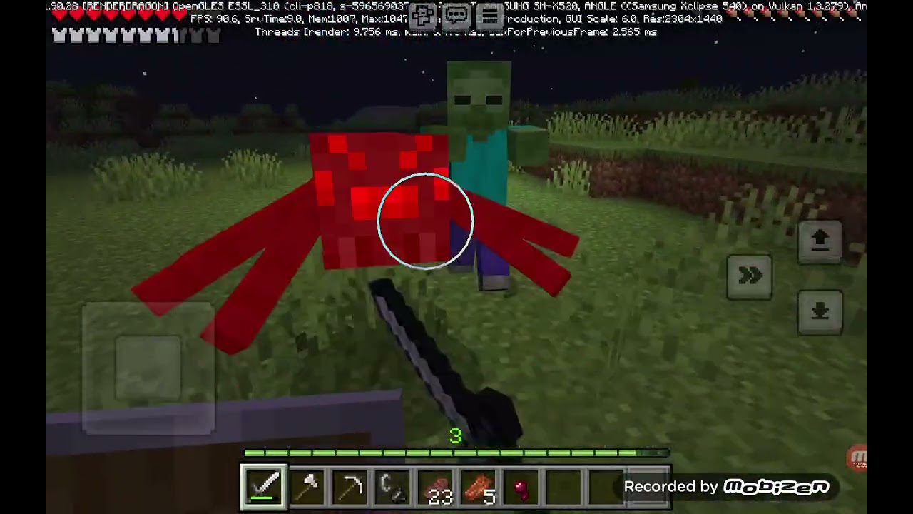 Oyunu bitirmeye çalıştım minecıraft