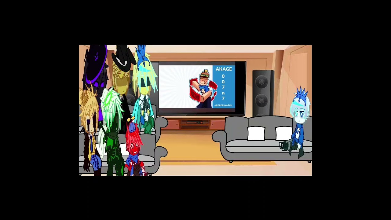 Forsaken killers react to survivors + my forsaken oc / forsaken / Roblox / MY AU