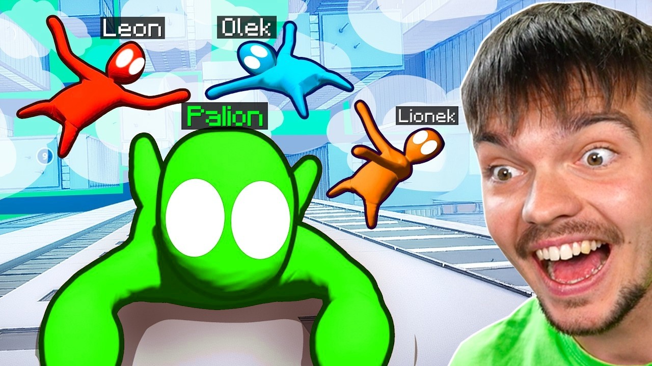 KTO OSTATNI SPADNIE z WIEŻOWCA WYGRYWA w Gang Beasts!