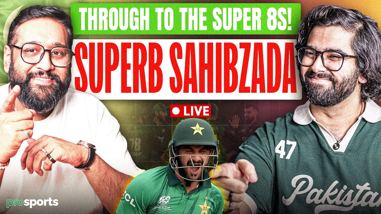 Pakistan Through to the Super 8s! | T20 World Cup Live Show!