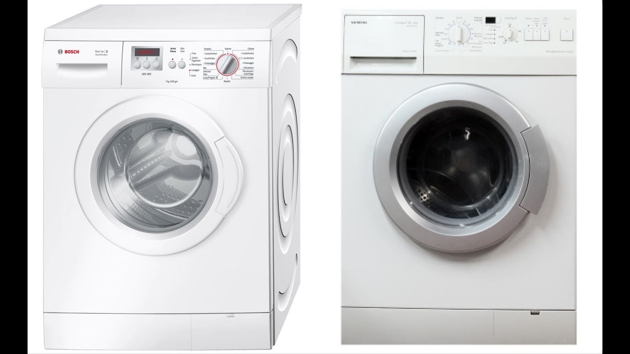 Presentazione  lavatrici di mia nonna | Bosch e Siemens