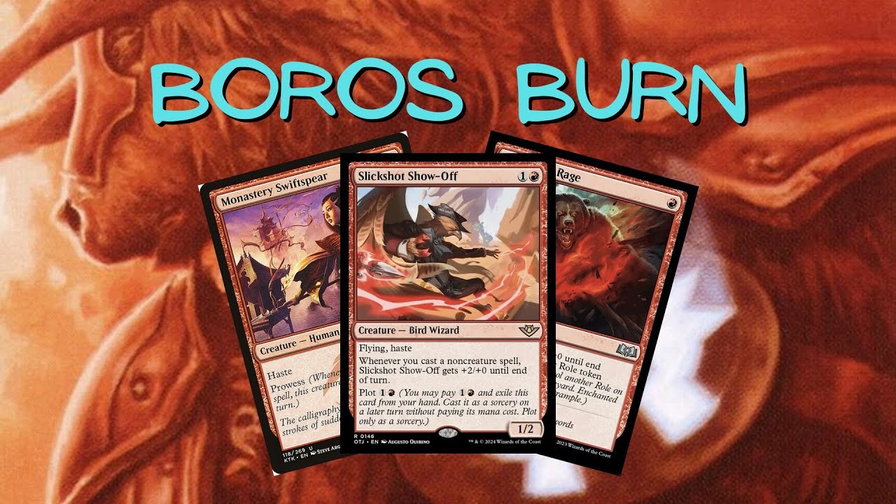 Boros Burn | Magic The Gathering | Thunders Junction | MTG Pioneer