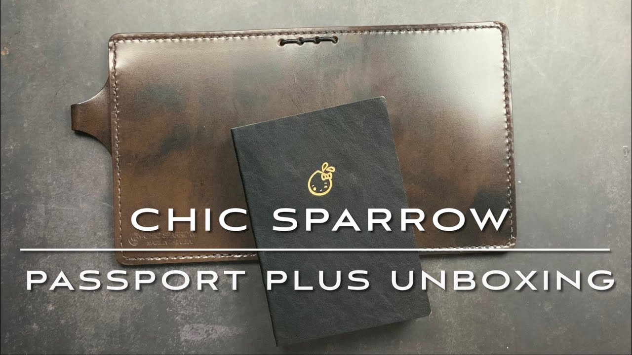 Chic Sparrow Passport Plus TN  + Create With Pen Passport Notebook...Will It Work?