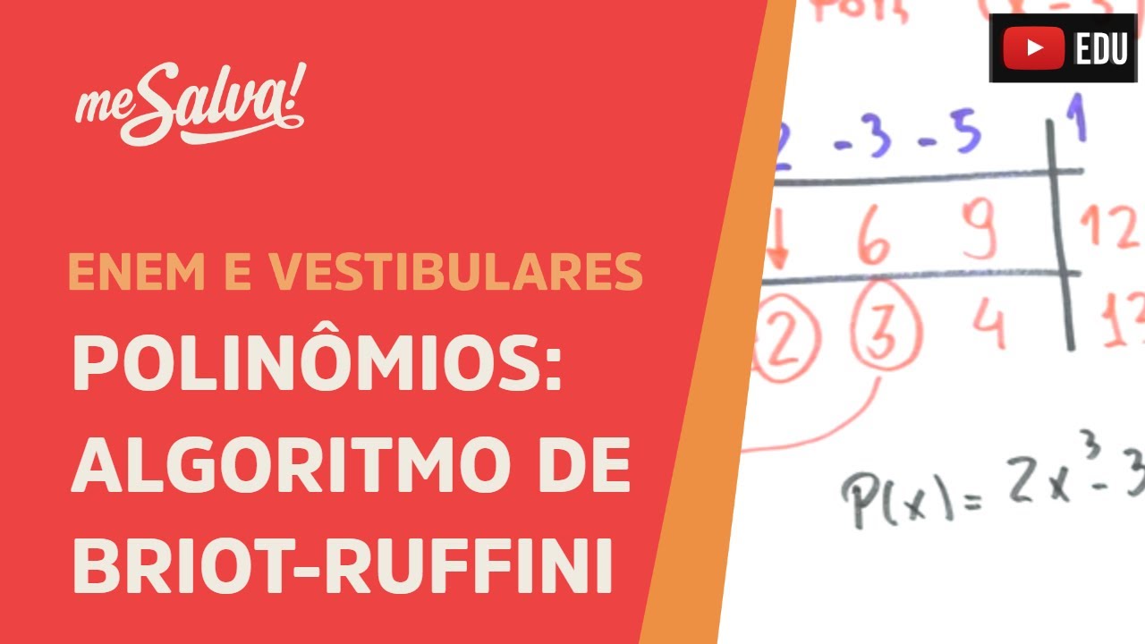 Me Salva! PLN08 - Polinômios - Algoritmo de Briot-Ruffini