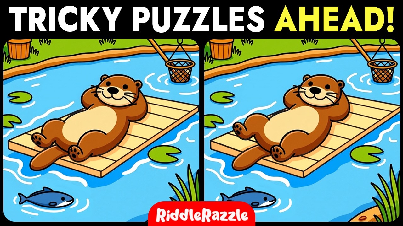 Train Your Brain / Spot 3 Differences! Try This 10-Minute Brain Workout