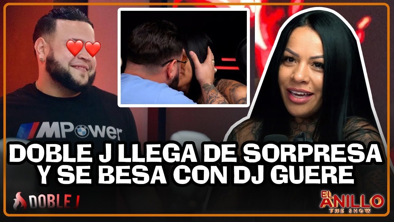 DOBLE J & DJ GUERE LE GRITAN SU AMOR AL MUNDO Y SE BESAN EN VIVO🔴