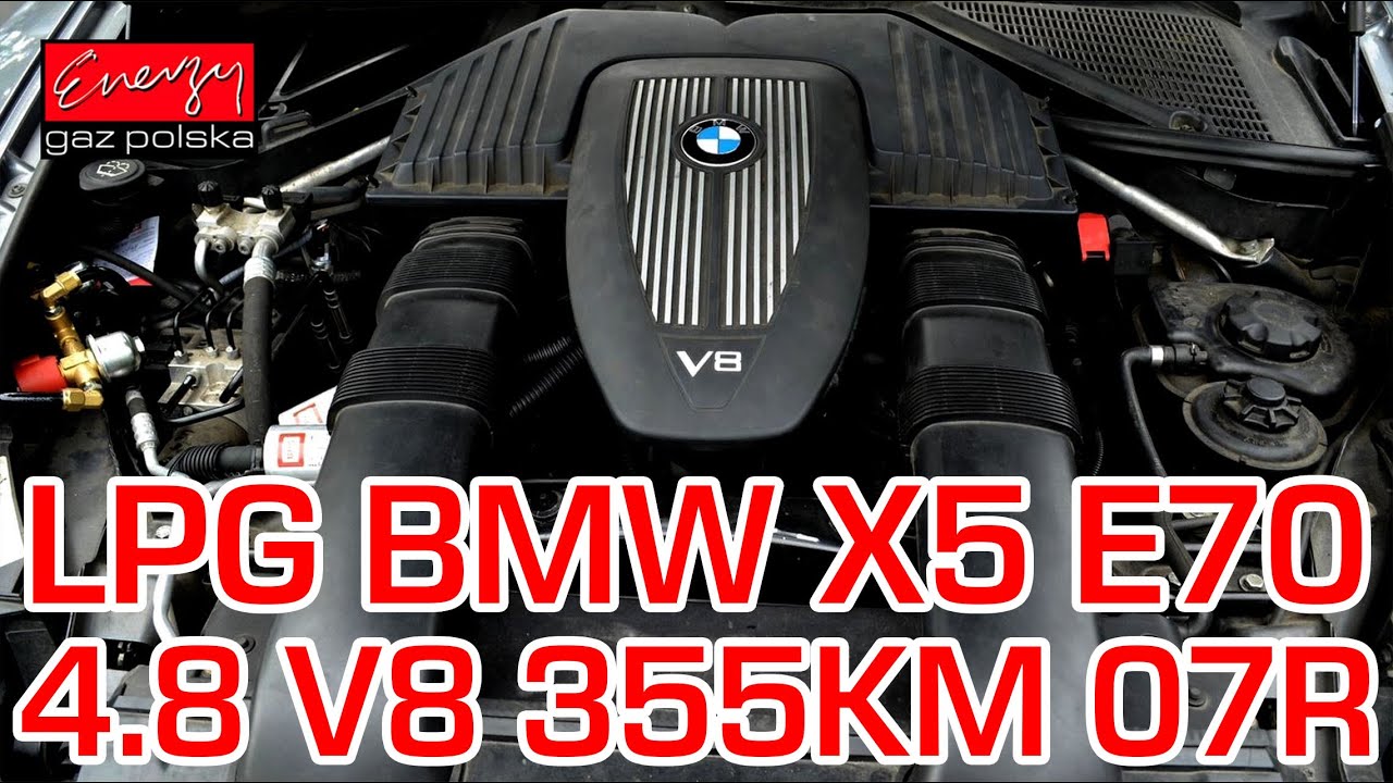 Montaż LPG BMW X5 E70 z 4.8 V8 355KM 2007r w Energy Gaz Polska na gaz BRC SQ P&D