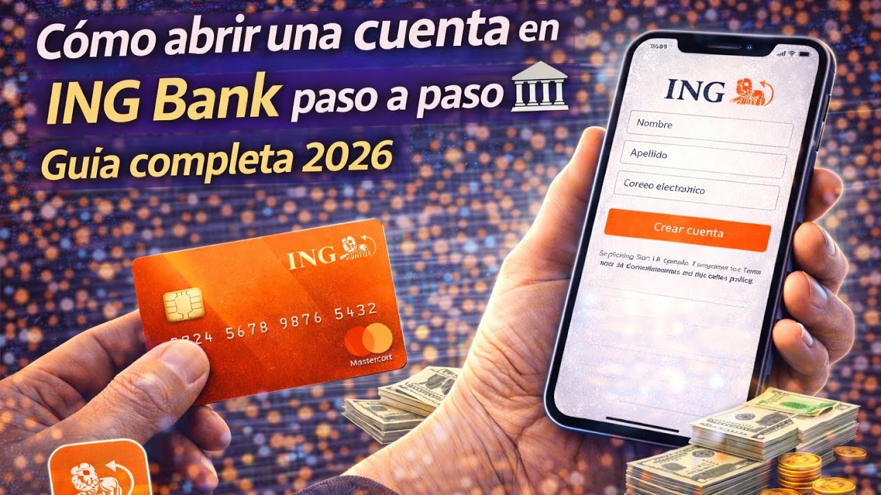 Cómo abrir una cuenta en ING Bank paso a paso 🏦 | Guía completa 2026
