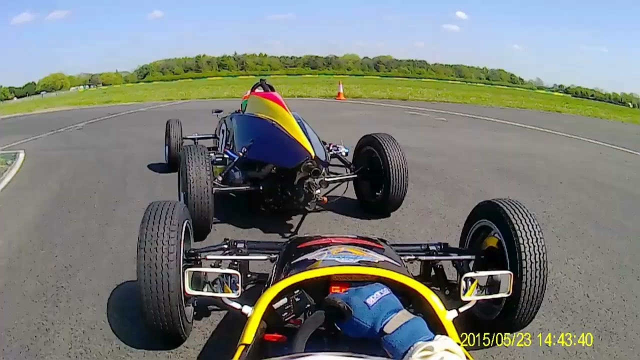 Formula Vee UK Croft race 1 2015 P5 to P1