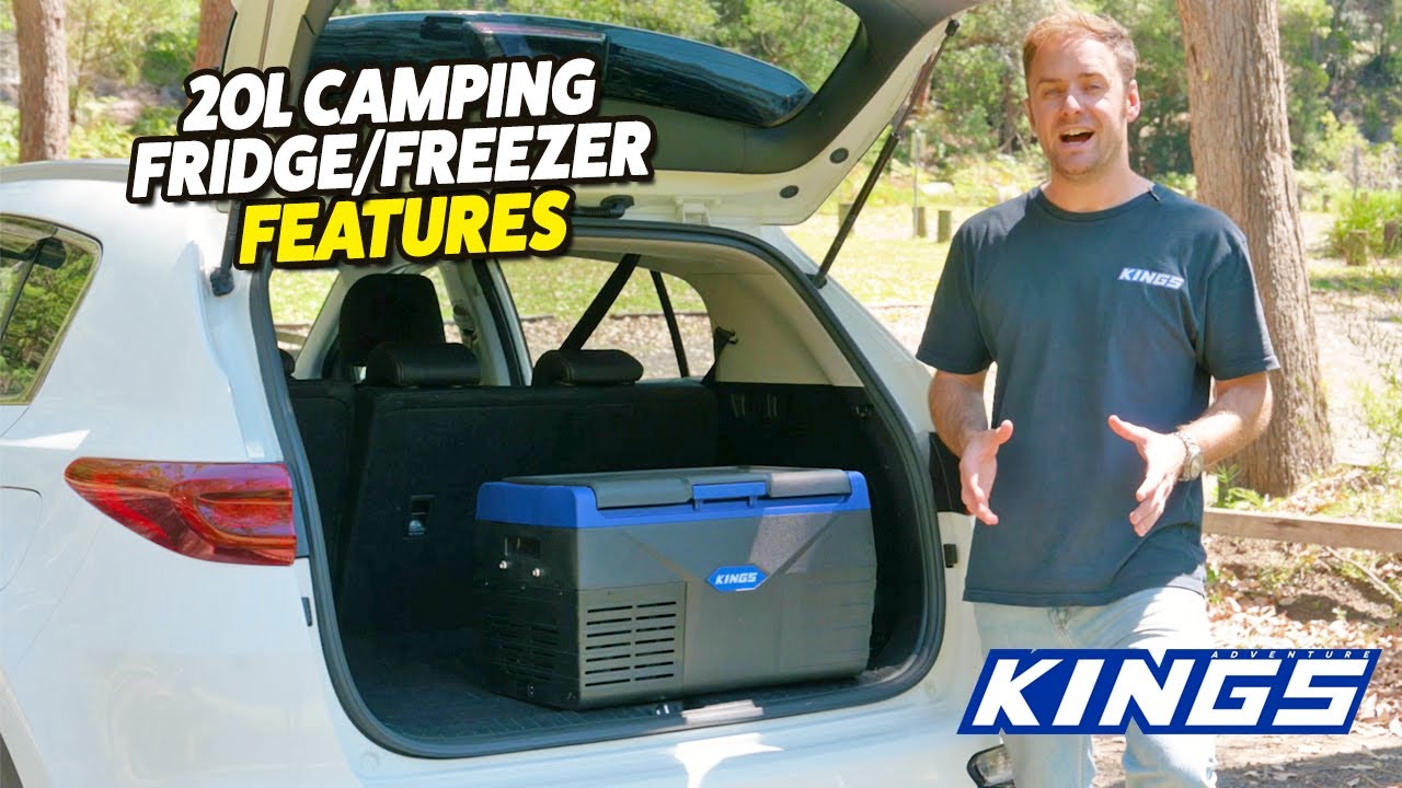 Adventure Kings 20L Portable Car & Camping Fridge/Freezer Features