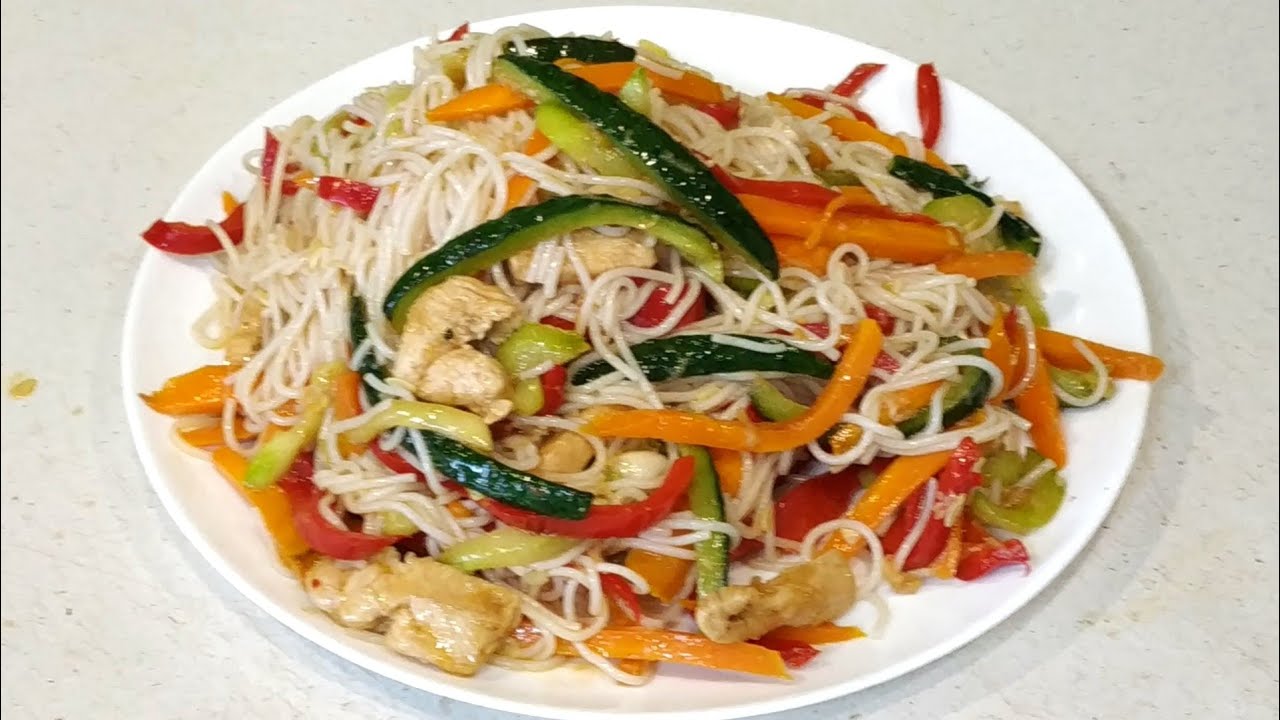 ФУНЧОЗА С КУРИЦЕЙ #фунчоза #лапша