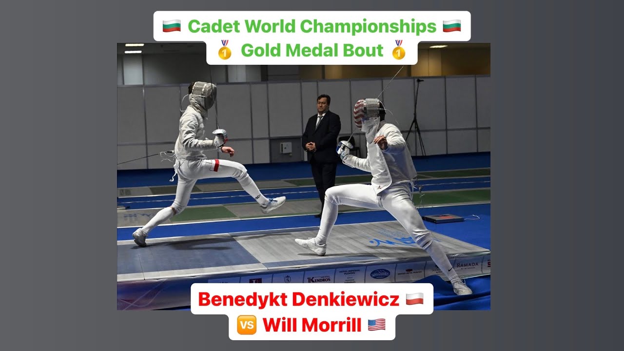Cadet Worlds 2023 CMS - GOLD - Benedykt Denkiewicz POL v Will Morrill USA
