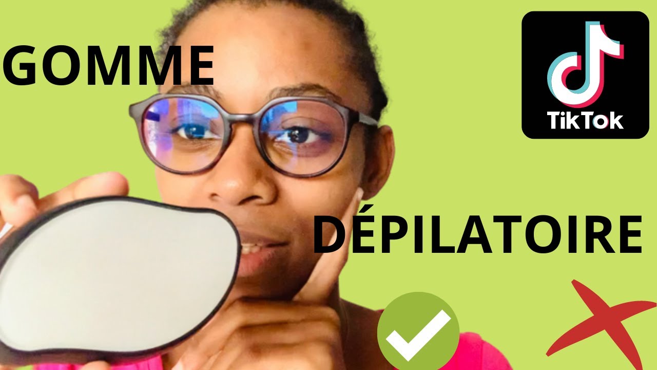 JE TESTE LA GOMME DÉPILATOIRE DE TIKTOK, CRYSTAL MAGIQUE