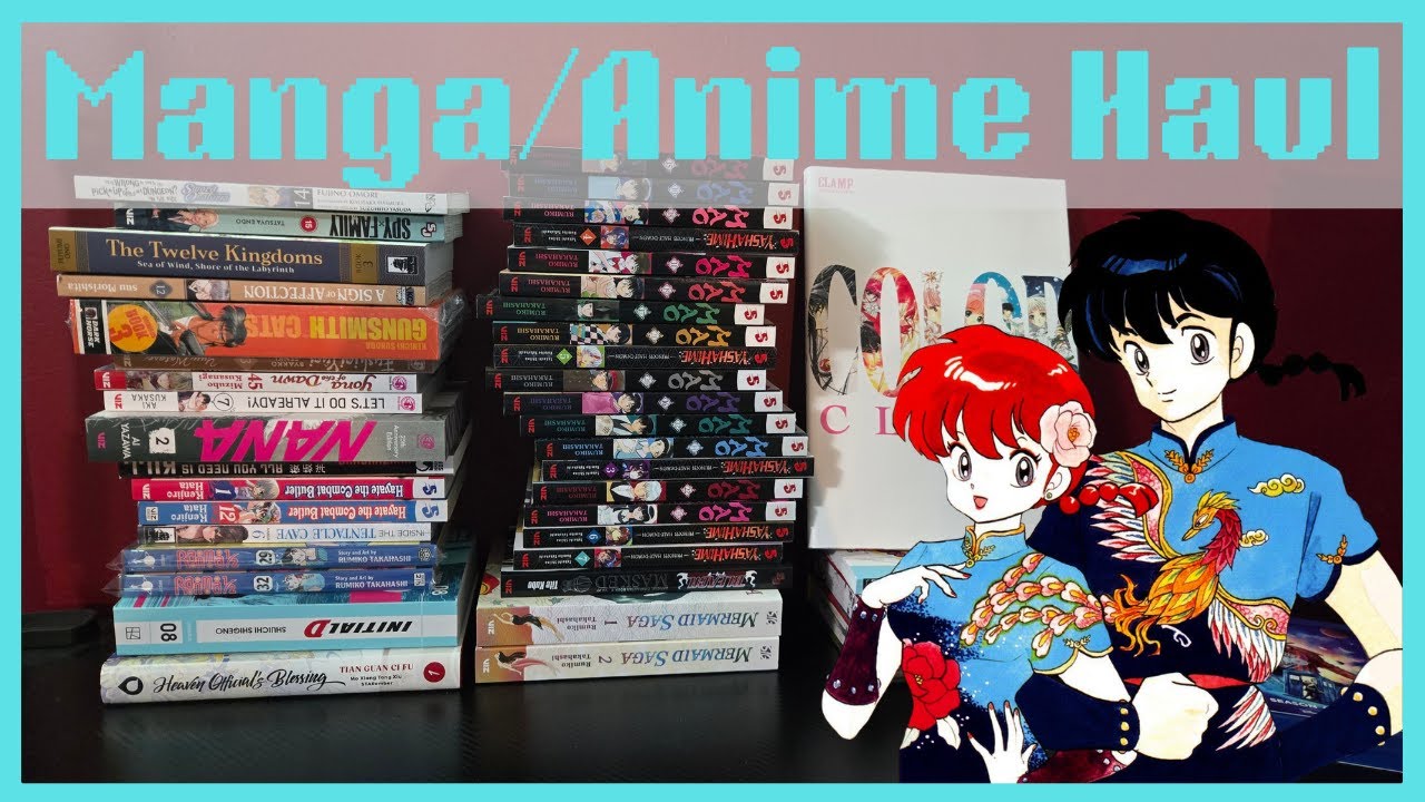 Покупки манги!! // Чёрная пятница и предзаказы, CLAMP, Danmei, Румико Такахаси ⋆.˚˖࿔ ࣪