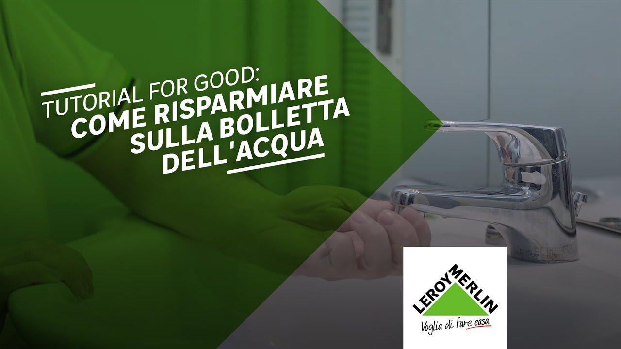 Risparmiare acqua con i riduttori di flusso | Risparmio Idrico | Leroy Merlin