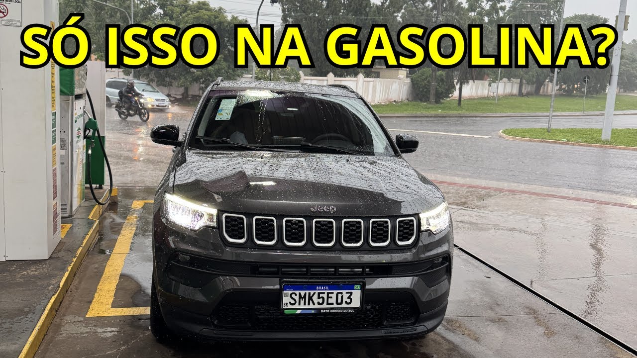 COMPASS SPORT 2026 FAZ SÓ ISSO NA GASOLINA? TESTE HONESTO NO DIA A DIA
