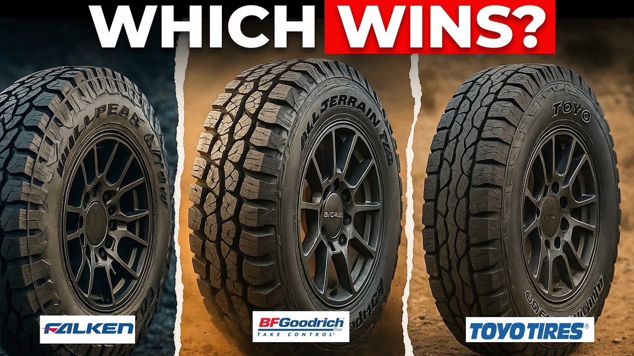 Стоит ли покупать BFG KO3? Сравнение с Falken AT4W и Toyo AT3.