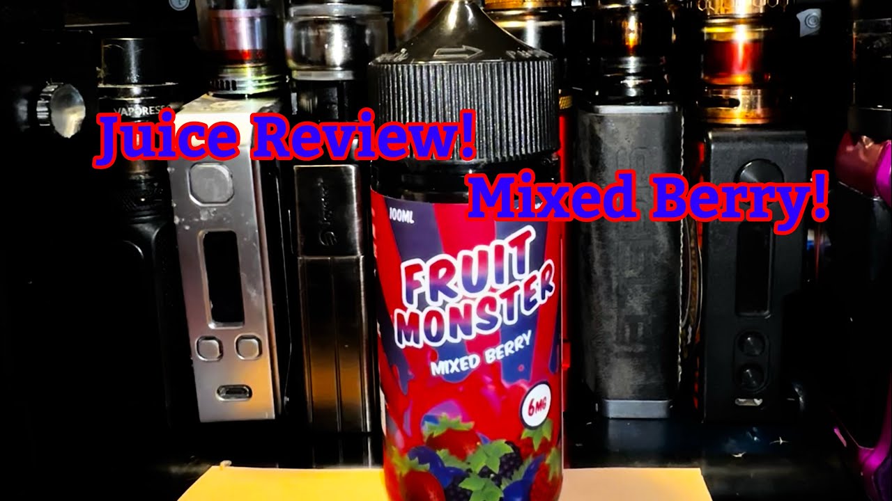 Ejuice Review: Fruit Monster Mixed Berry!