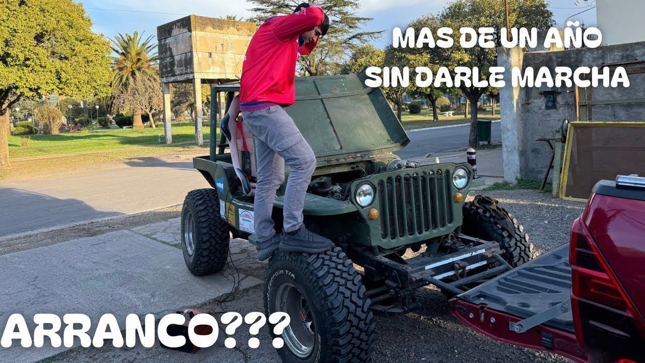 PROBAMOS ARRANCAR EL JEEP WILLYS