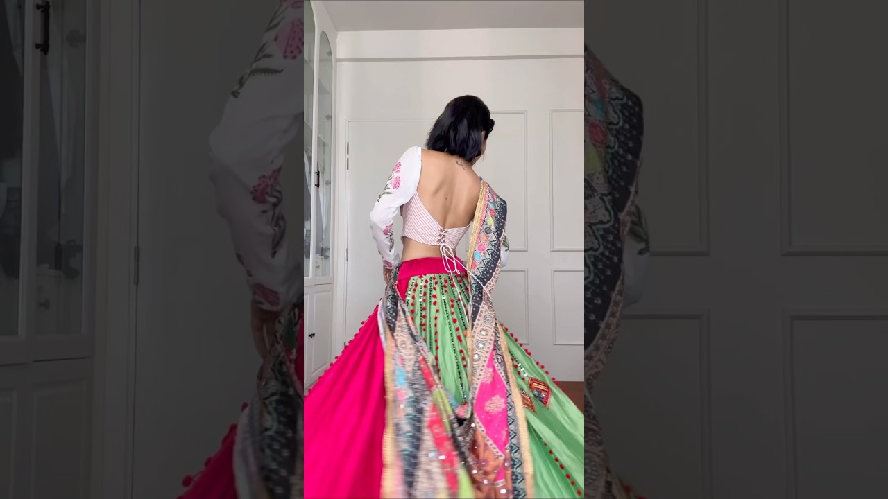 Navratri outfit inspo 💃🏼 #dandiyalook #navratrispecial #festiveoutfits
