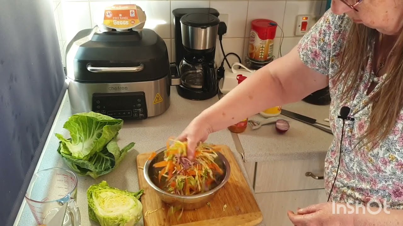 Easy Home Made Coleslaw #costofliving #easycooking #coleslaw