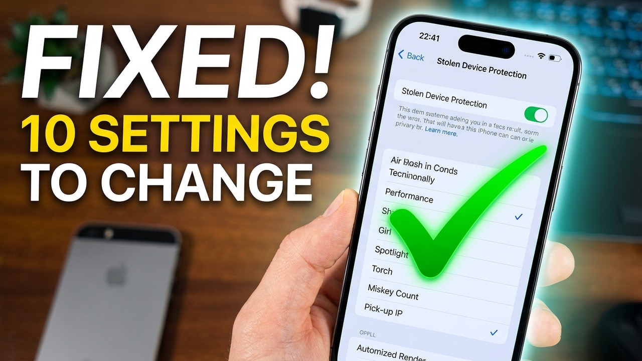 10 iPhone Settings You Should Change Today