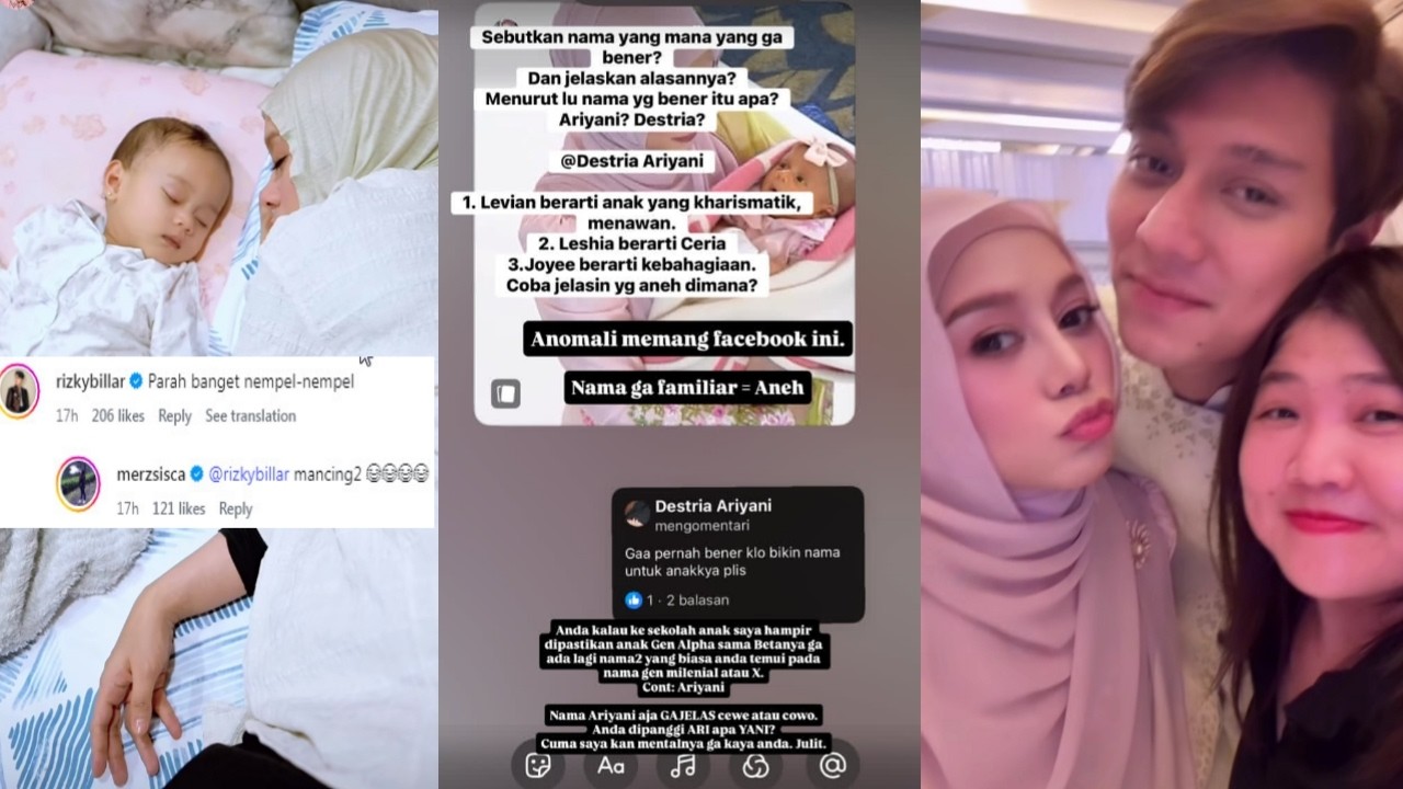 ACARANYA RATTING 4 ! HATTERS JULID SOAL NAMA ANAK KE 3 LESTI RIZKY BILLAR !?