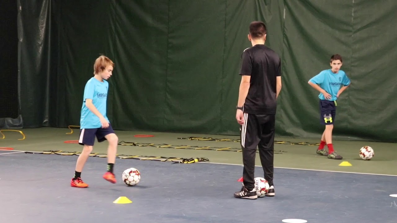 FULL SESSION | 3 youth soccer players | Tons of soccer drills |