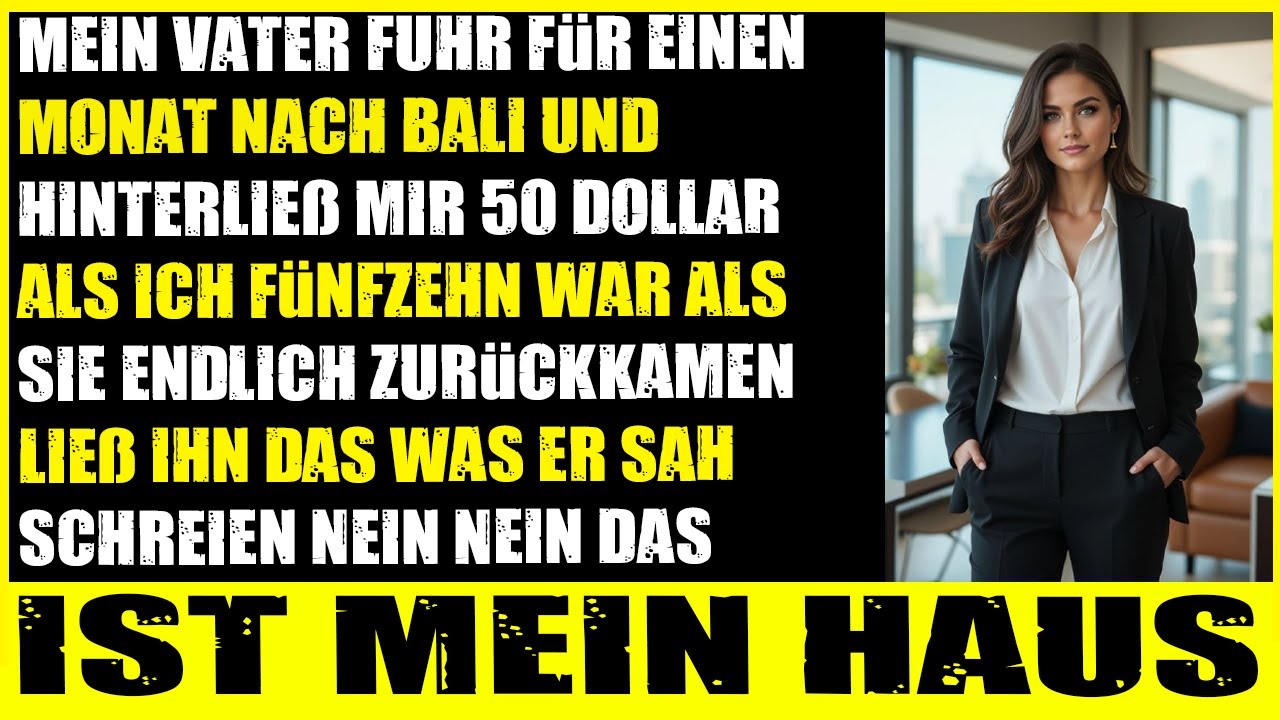 Mein Vater flog nach Bali, ließ mich mit 50$ zurück – mit 15 änderte das alles