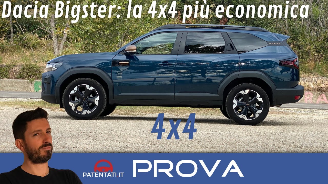Dacia BIGSTER 4X4 | La SUV 4x4 pi&ugrave; ECONOMICA del segmento