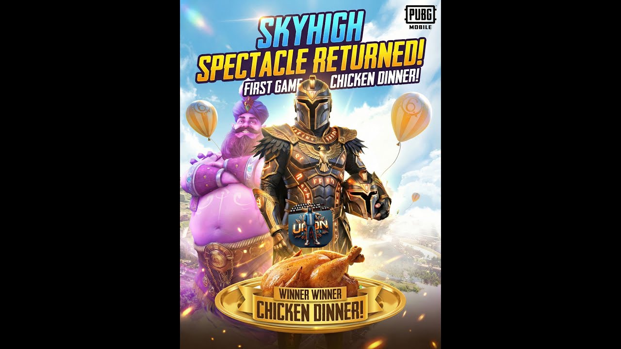 SKYHIGH SPECTACLE IS BACK! 😍 First Game = Easy Chicken Dinner! | PUBG MOBILE  #pubg  #bgmi